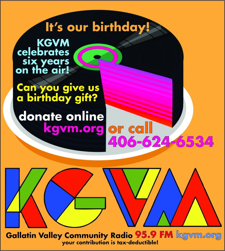 KGVM 6th Birthday Fundraiser